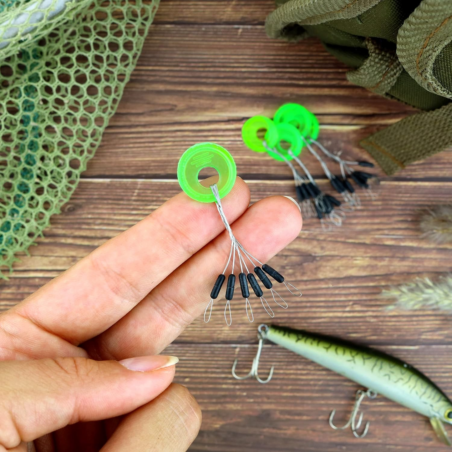 Accesorio flotante para pesca 5 unidades