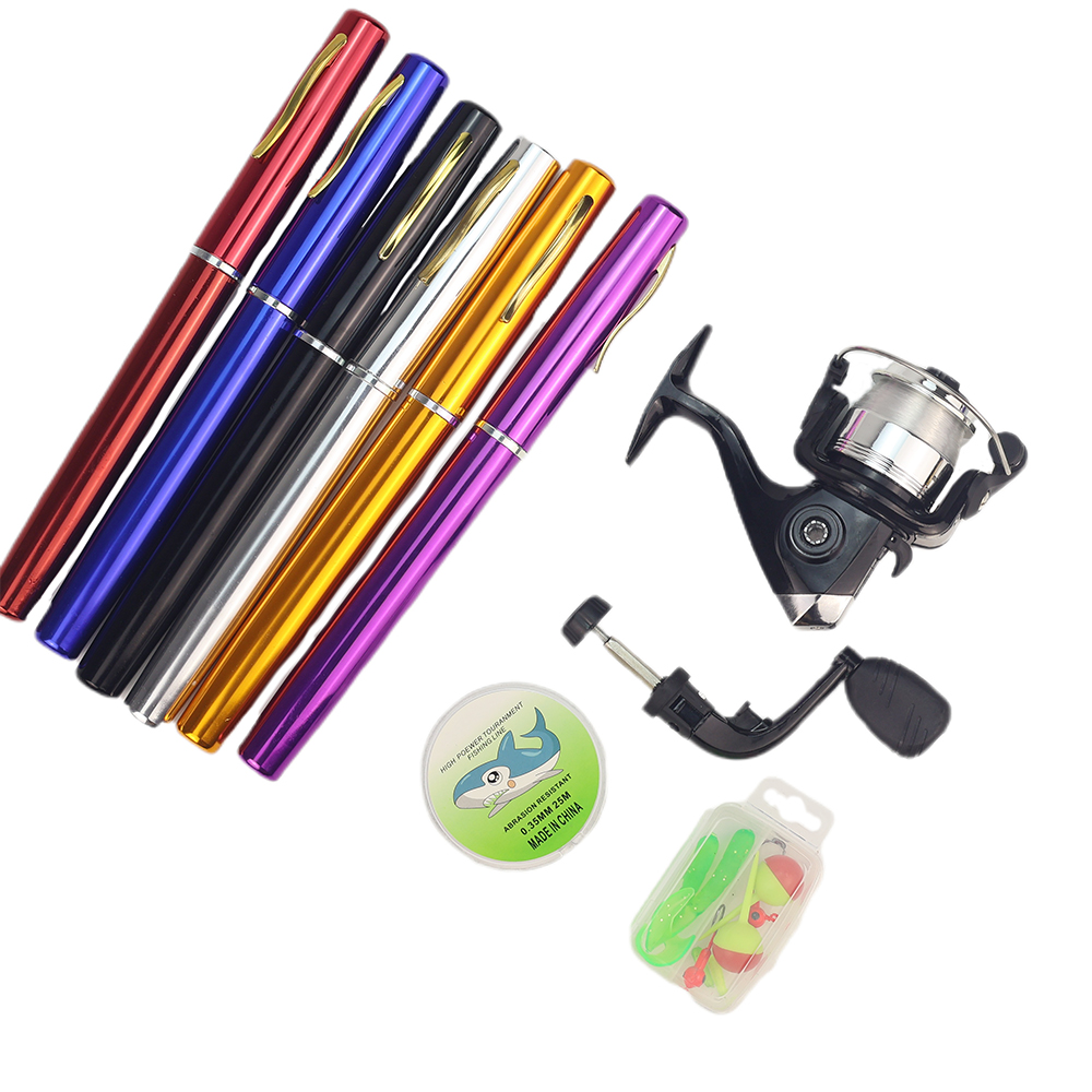 Caña de pesca tipo BOLIGRAFO