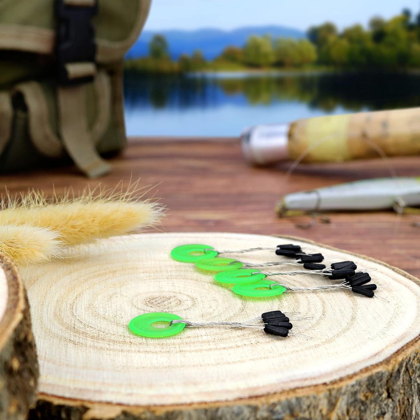 Accesorio flotante para pesca 5 unidades